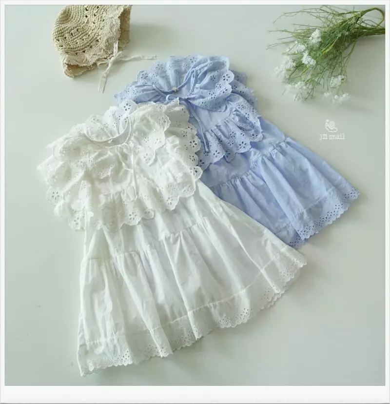 JM Snail - Korean Children Fashion - #fashionkids - Pure Lace One-piece - 7