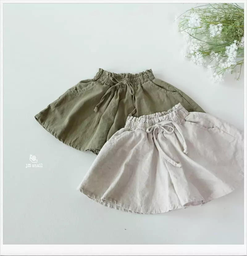 JM Snail - Korean Children Fashion - #kidzfashiontrend - Currot Skirt Pants - 8