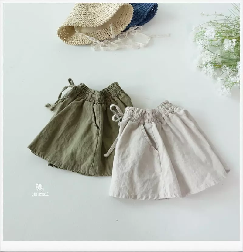 JM Snail - Korean Children Fashion - #littlefashionista - Currot Skirt Pants - 10