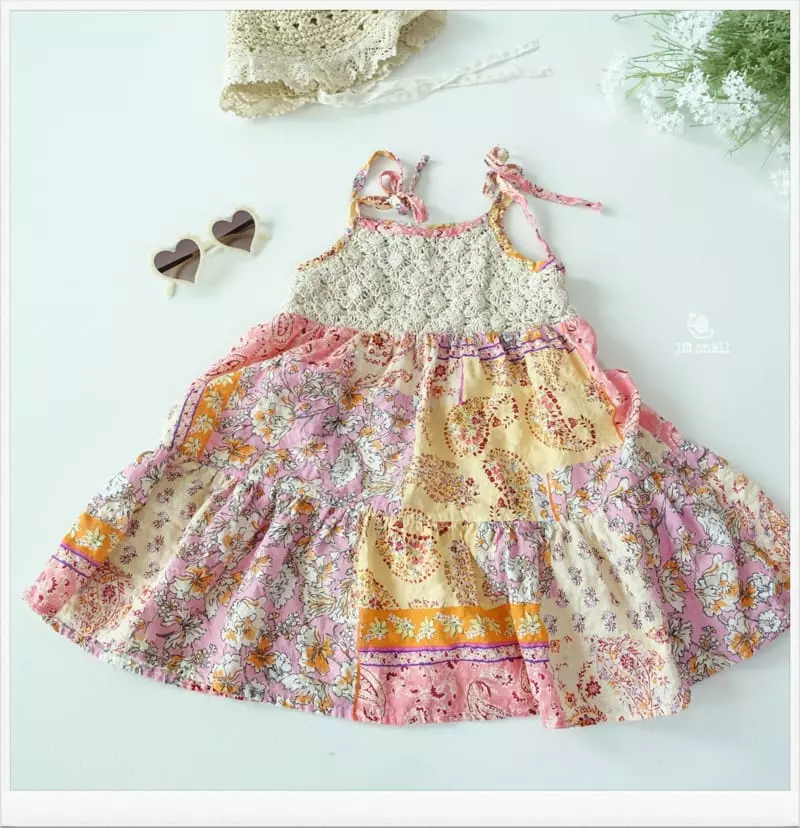 JM Snail - Korean Children Fashion - #prettylittlegirls - Boem Color One-piece with Mom - 2