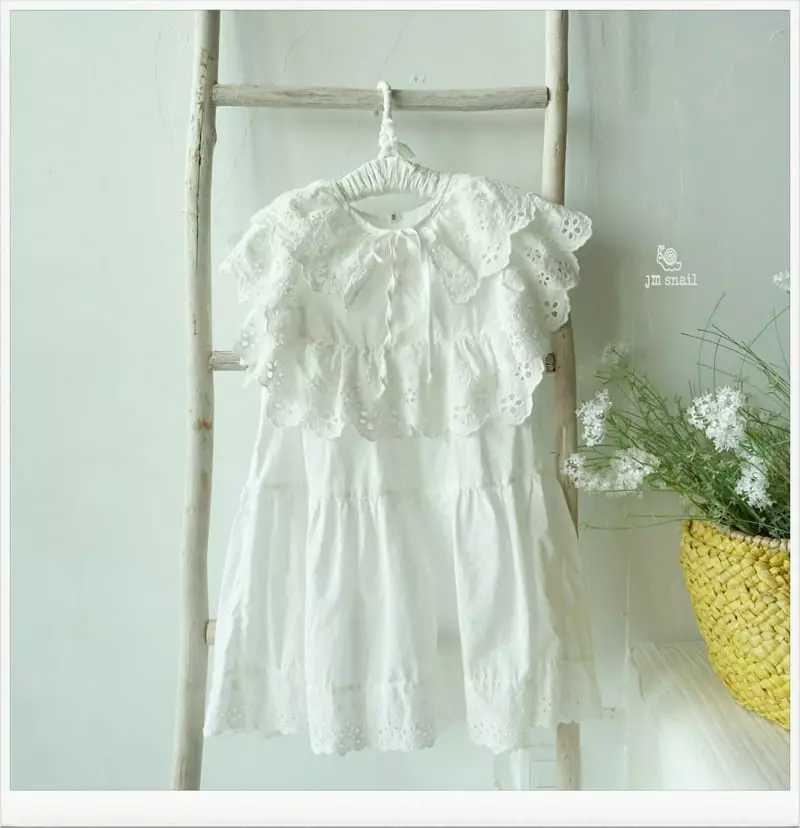JM Snail - Korean Children Fashion - #prettylittlegirls - Pure Lace One-piece