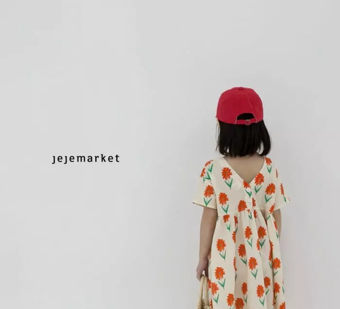 Jeje Market - Korean Children Fashion - #childofig - Merry Flower One-piece - 8