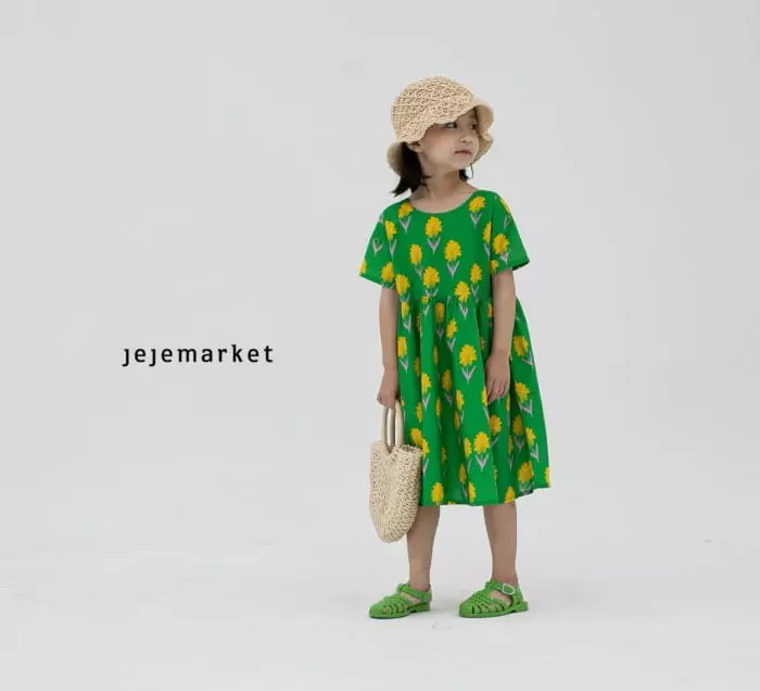 Jeje Market - Korean Children Fashion - #childrensboutique - Merry Flower One-piece - 9