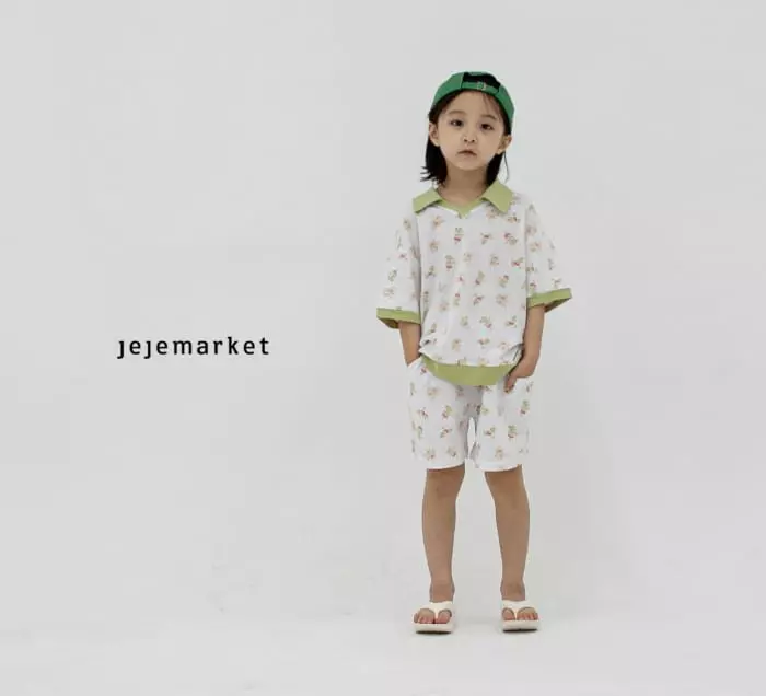 Jeje Market - Korean Children Fashion - #childrensboutique - Rose Top Bottom Set - 6