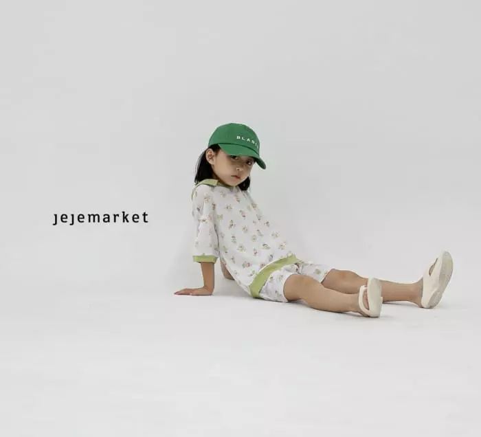 Jeje Market - Korean Children Fashion - #designkidswear - Rose Top Bottom Set - 7