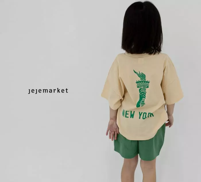 Jeje Market - Korean Children Fashion - #designkidswear - New York Tee - 6
