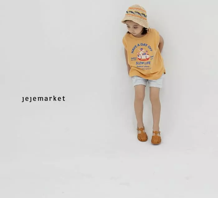 Jeje Market - Korean Children Fashion - #designkidswear - Slo Life Sleeveless - 3