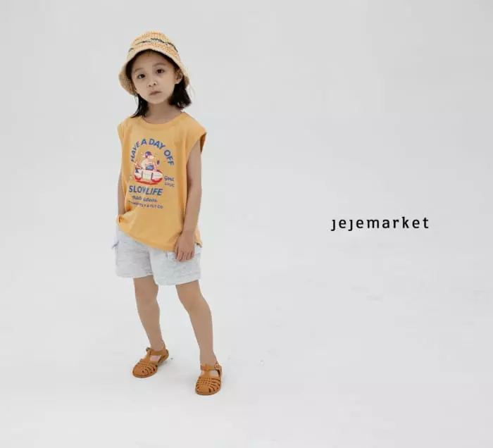 Jeje Market - Korean Children Fashion - #designkidswear - Slo Life Sleeveless - 4