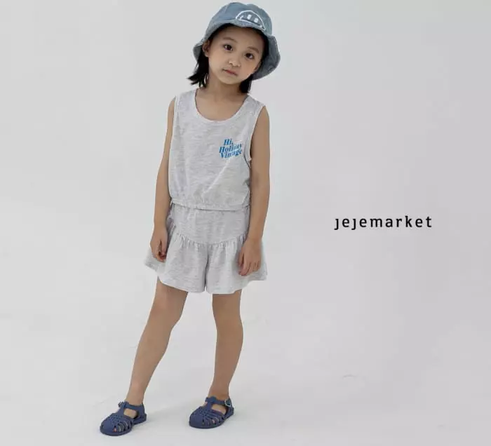 Jeje Market - Korean Children Fashion - #discoveringself - Holiday Top Bottom Set - 3
