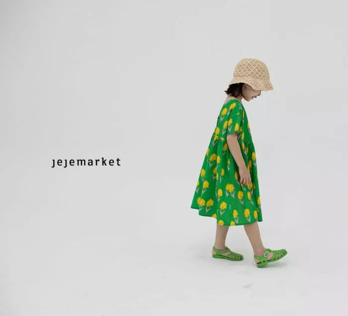 Jeje Market - Korean Children Fashion - #fashionkids - Merry Flower One-piece - 12