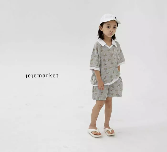 Jeje Market - Korean Children Fashion - #fashionkids - Rose Top Bottom Set - 9