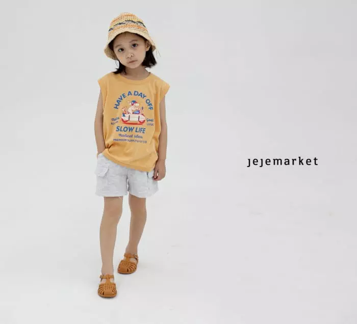 Jeje Market - Korean Children Fashion - #fashionkids - Slo Life Sleeveless - 5