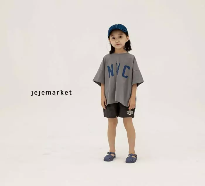 Jeje Market - Korean Children Fashion - #kidsshorts - New York Tee - 9