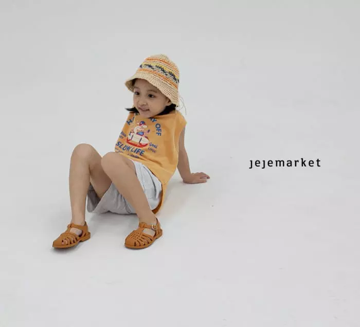 Jeje Market - Korean Children Fashion - #kidsshorts - Slo Life Sleeveless - 6