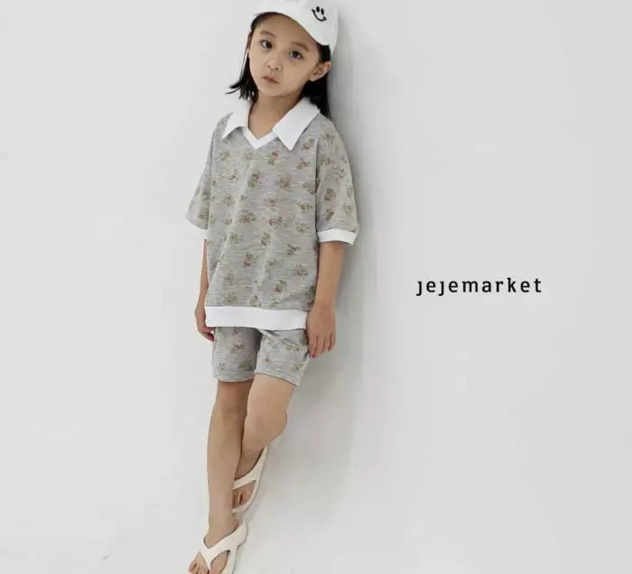 Jeje Market - Korean Children Fashion - #kidsstore - Rose Top Bottom Set - 11