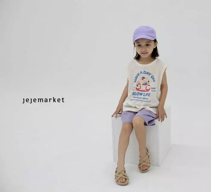 Jeje Market - Korean Children Fashion - #magicofchildhood - Slo Life Sleeveless - 11