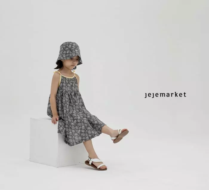 Jeje Market - Korean Children Fashion - #minifashionista - Paisely One-piece - 10