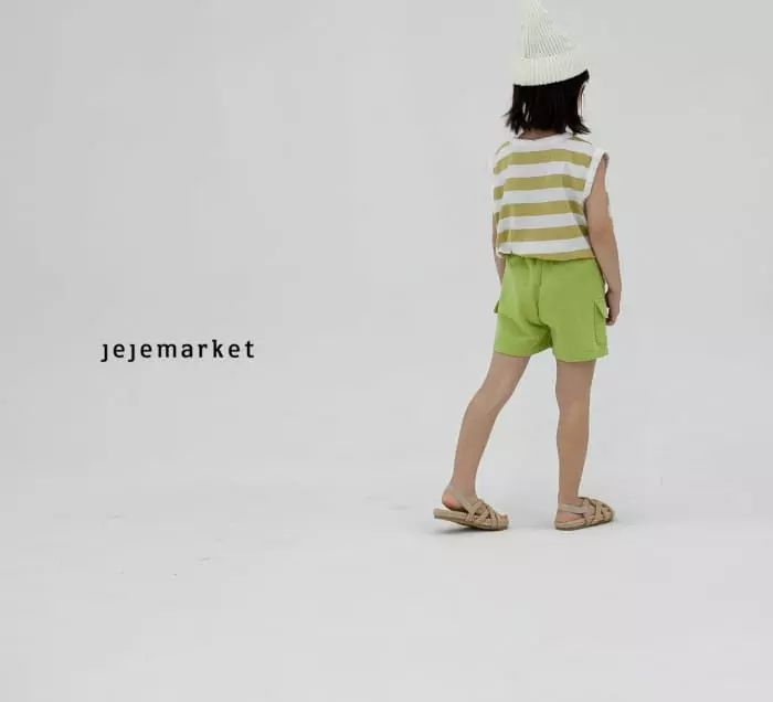 Jeje Market - Korean Children Fashion - #minifashionista - Rain Cargo Shorts - 8
