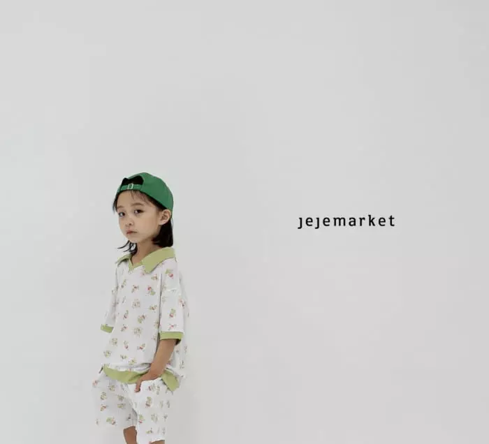 Jeje Market - Korean Children Fashion - #toddlerclothing - Rose Top Bottom Set - 4
