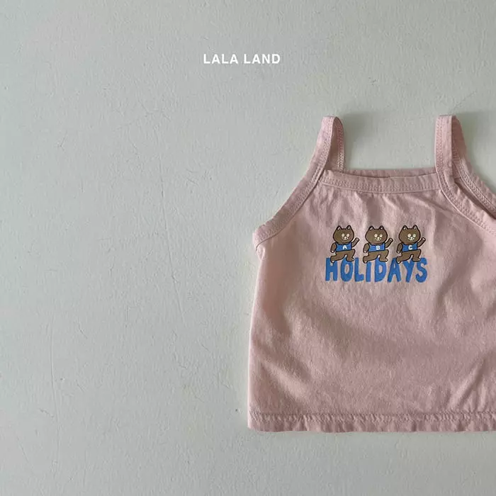 Lalaland - Korean Baby Fashion - #babyboutique - Bebe ABC Sleeveless - 3