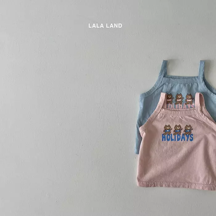 Lalaland - Korean Baby Fashion - #babyboutique - Bebe ABC Sleeveless - 4