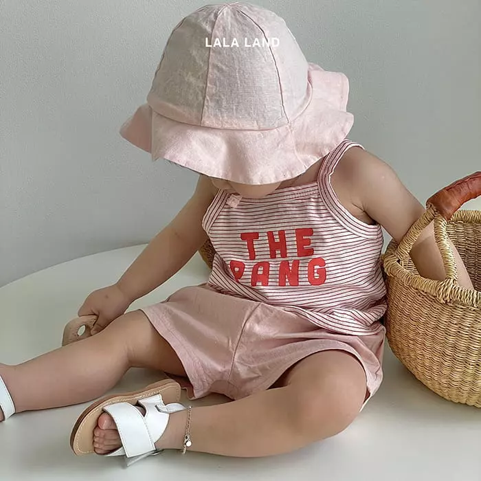 Lalaland - Korean Baby Fashion - #babyclothing - Bebe Pang Sleeveless - 7