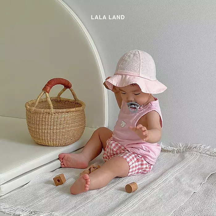 Lalaland - Korean Baby Fashion - #babyfever - Bebe Mini Puppy Sleeveless - 7