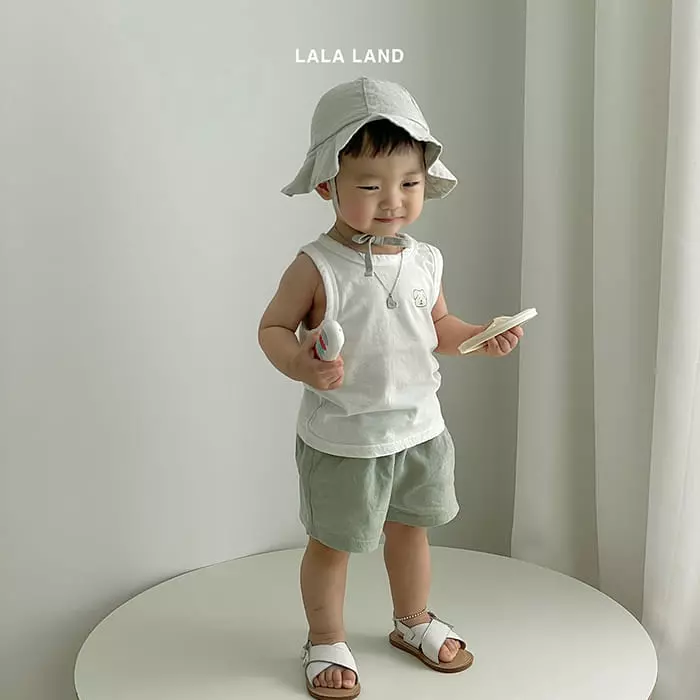Lalaland - Korean Baby Fashion - #babygirlfashion - Bebe Linen Shorts - 11