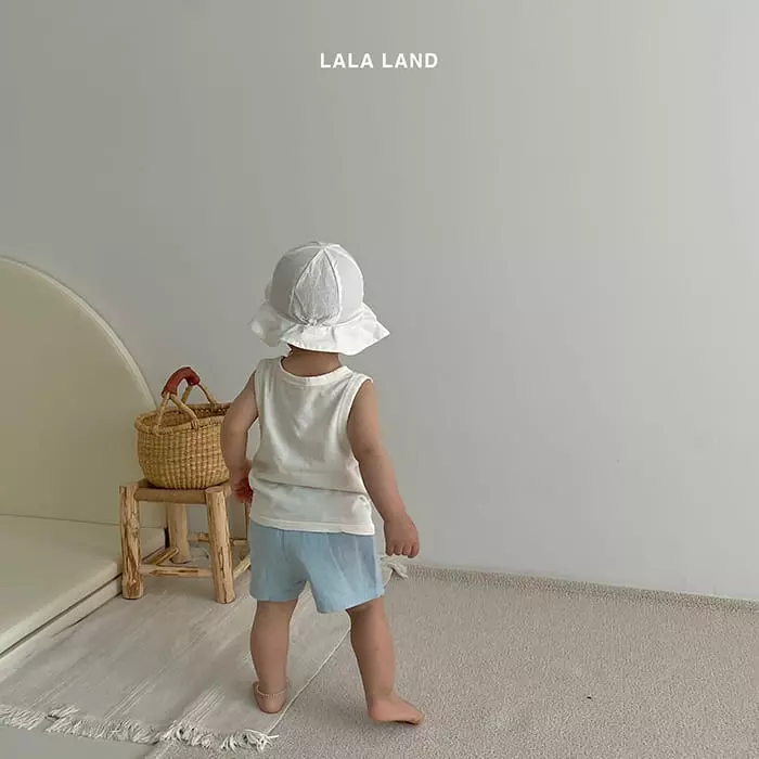 Lalaland - Korean Baby Fashion - #babygirlfashion - Bebe Walking Bear Sleeveless - 7