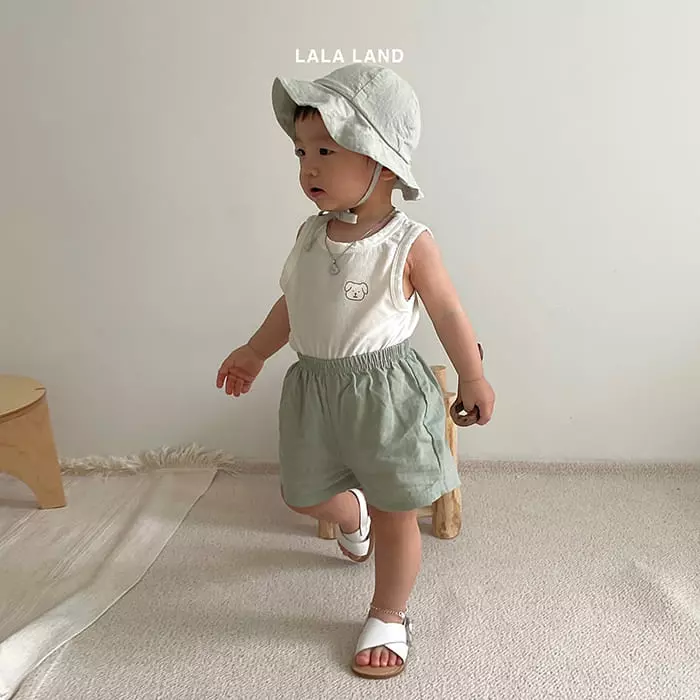 Lalaland - Korean Baby Fashion - #babylifestyle - Bebe Linen Shorts - 12