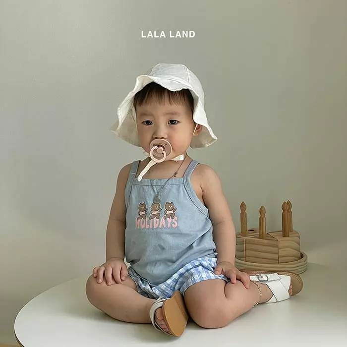 Lalaland - Korean Baby Fashion - #babylifestyle - Bebe ABC Sleeveless - 10