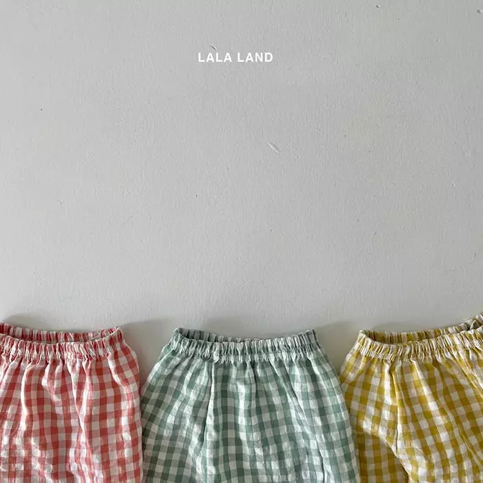 Lalaland - Korean Baby Fashion - #babywear - Bebe Bear Gobang Top Bottom Set - 8