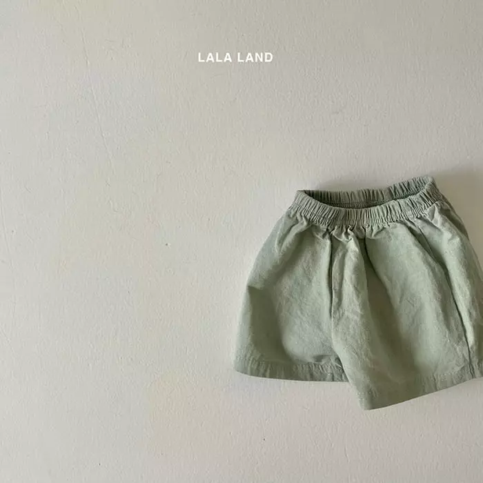 Lalaland - Korean Baby Fashion - #babywear - Bebe Linen Shorts - 2