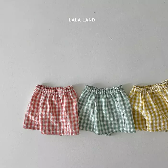 Lalaland - Korean Baby Fashion - #onlinebabyboutique - Bebe Bear Gobang Top Bottom Set - 9