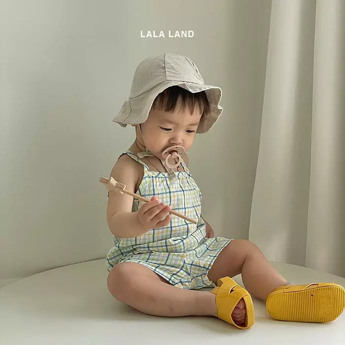 Lalaland - Korean Baby Fashion - #onlinebabyboutique - Bebe Hines Top Bottom Set - 6
