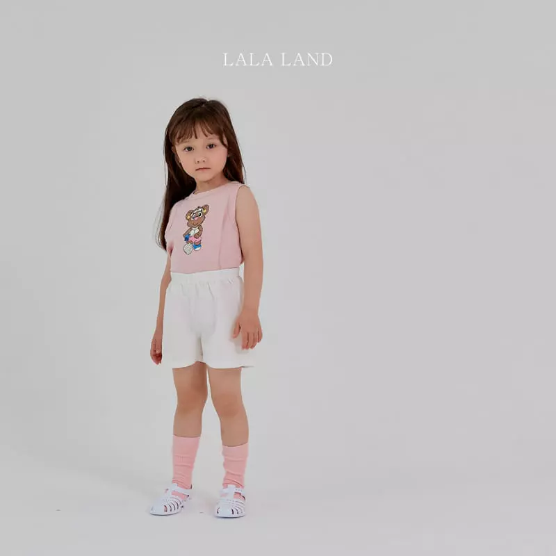 Lalaland - Korean Children Fashion - #childofig - Walking Bear Sleeveless - 9
