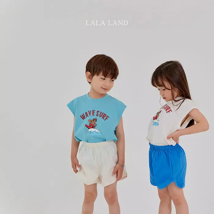 Lalaland - Korean Children Fashion - #childofig - Wave Dunk Sleeveless - 7