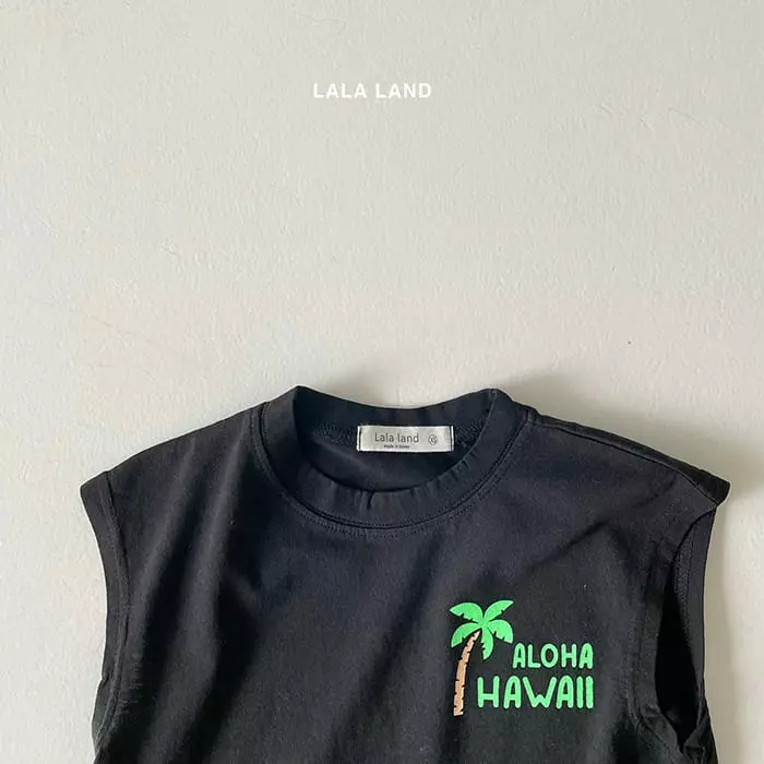 Lalaland - Korean Children Fashion - #childofig - Hawaii Dunk Sleeveless - 6