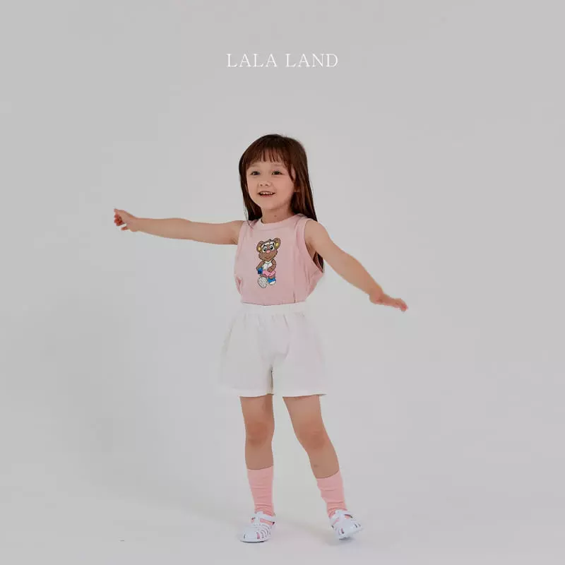 Lalaland - Korean Children Fashion - #childrensboutique - Walking Bear Sleeveless - 10