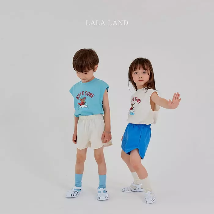 Lalaland - Korean Children Fashion - #childrensboutique - Wave Dunk Sleeveless - 8