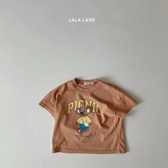 Lalaland - Korean Children Fashion - #childrensboutique - Picnic Tee - 5