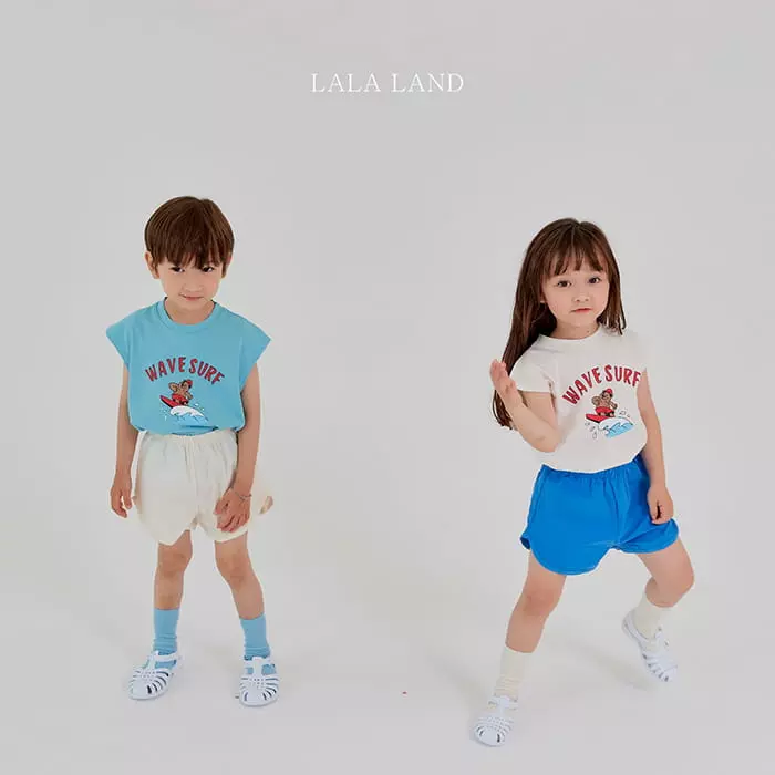 Lalaland - Korean Children Fashion - #designkidswear - Wave Dunk Sleeveless - 9