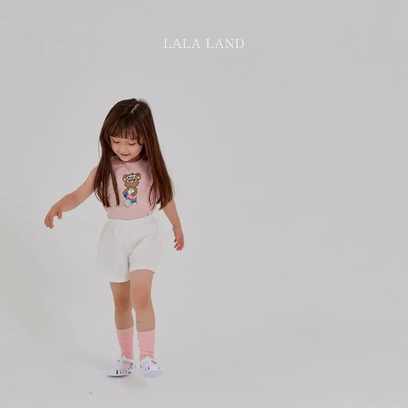 Lalaland - Korean Children Fashion - #discoveringself - Walking Bear Sleeveless - 12