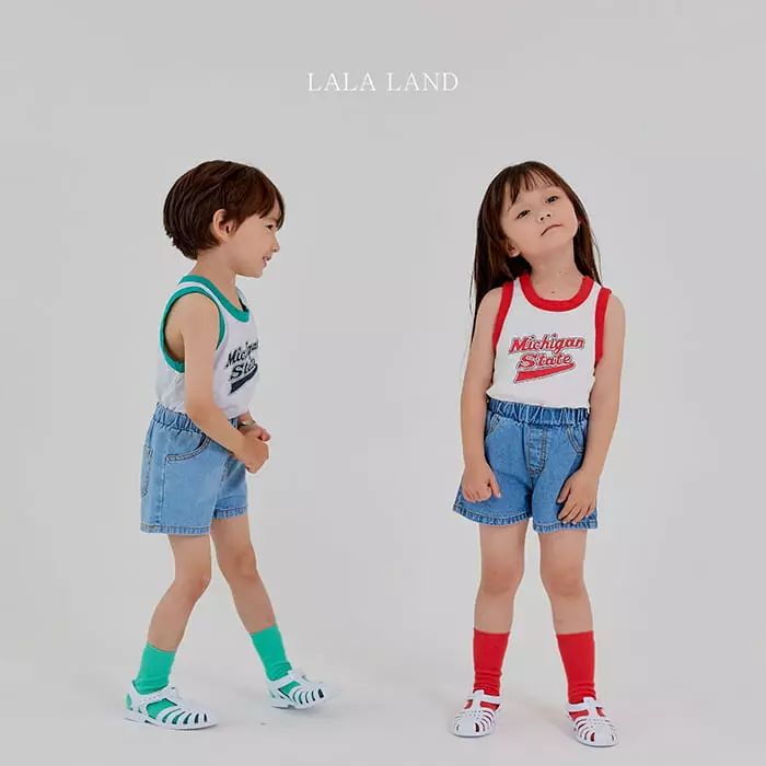 Lalaland - Korean Children Fashion - #discoveringself - Michigan Color Sleeveless - 11
