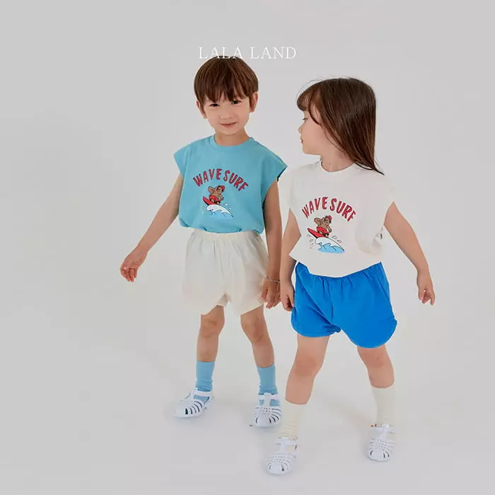 Lalaland - Korean Children Fashion - #fashionkids - Wave Dunk Sleeveless - 11