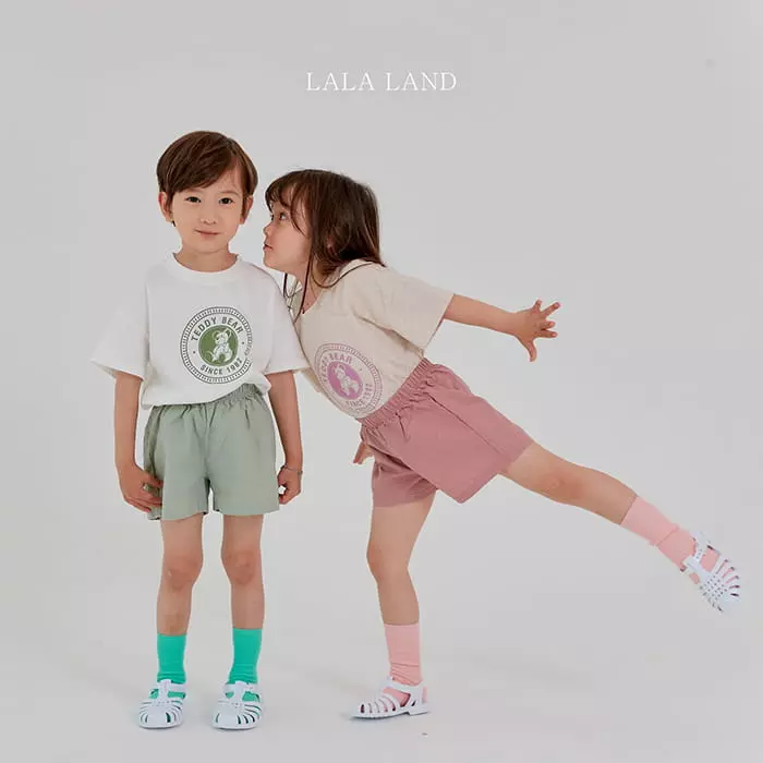 Lalaland - Korean Children Fashion - #kidsshorts - Circle Tee - 10