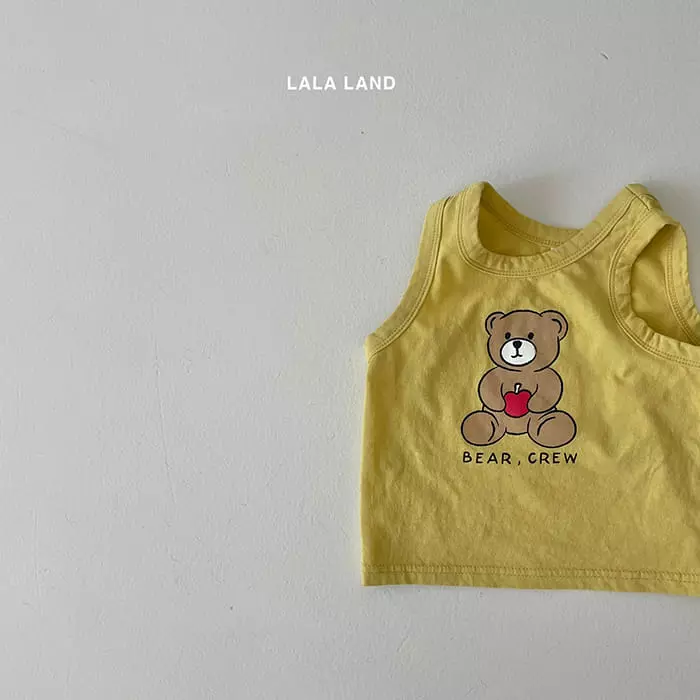 Lalaland - Korean Children Fashion - #kidsstore - Bear Gobang Top Bottom Set - 7