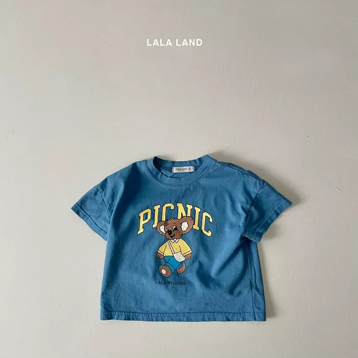 Lalaland - Korean Children Fashion - #stylishchildhood - Picnic Tee - 3