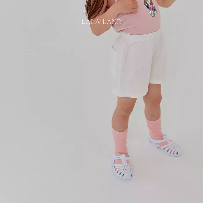 Lalaland - Korean Children Fashion - #toddlerclothing - Linen Shorts - 10