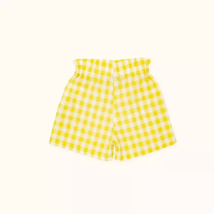 Le Bev - Korean Children Fashion - #Kfashion4kids - Ann Check Shorts - 3